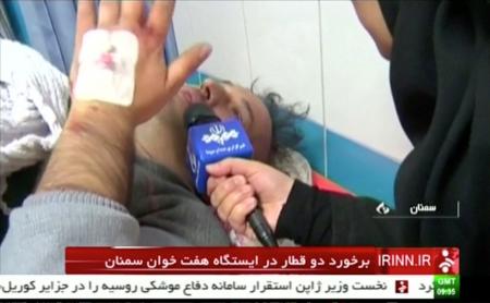 Passenger trains collide in Iran at least 40 killed TV