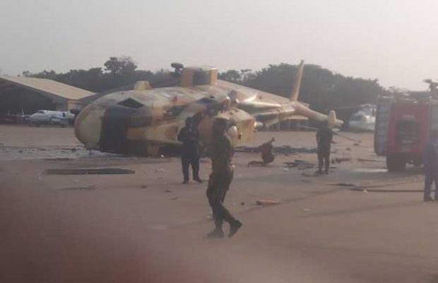 Presidential jet crashes in Benue