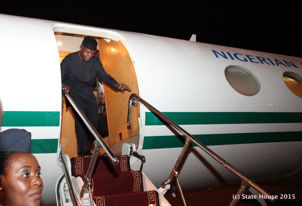 Buhari disagrees as Vice President Osibanjo jets out to Abu Dhabi