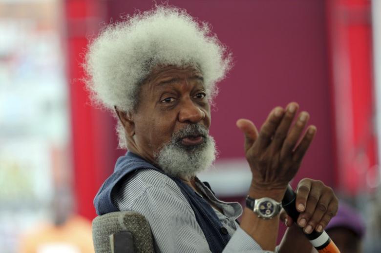 Man of his word Soyinka years up U.S.A. greencard in anger over Trump victory