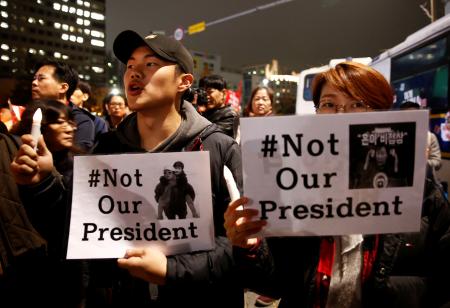 South Korea opposition introduces bill to impeach scandal tainted Park