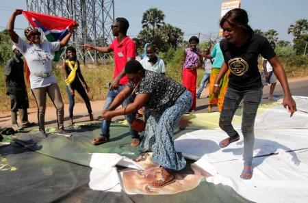 Joy disbelief greet President Jammehs defeat in Gambia vote