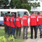 EFCC Operatives on CBN Ibadan Operation