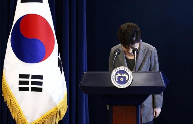 South Koreas Park to accept impeachment vote party official