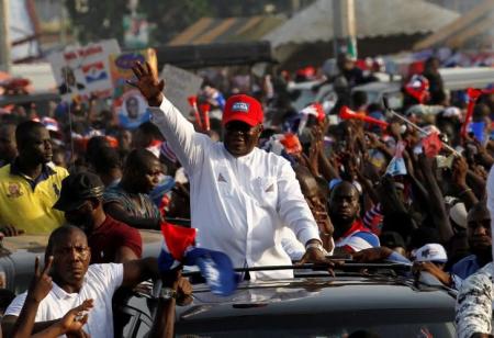Ghana opposition leader set to win presidential election private radio