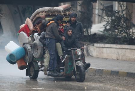 Russia says over 8000 have fled rebel held Aleppo in last 24 hours