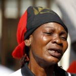 Biafran woman crying for freedom