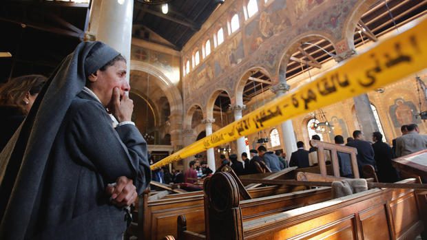 Church bombing in Cairo kills 25 raises fears among Christians