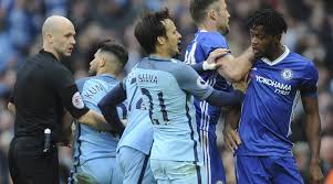 Chelsea and Man City fined for fracas