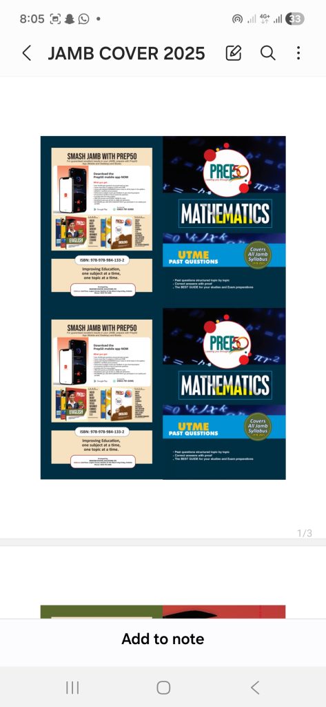 Prep50 : Man Discovers App That Can Make Students Score Up to 350 in JAMB (Photos) 4 1000131902