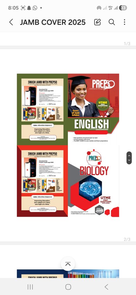 Prep50 : Man Discovers App That Can Make Students Score Up to 350 in JAMB (Photos) 5 1000131904