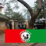 Labour Party Abuja secretariate with heavy security presence