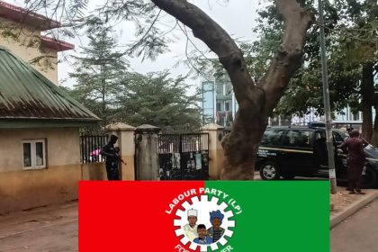 Labour Party Abuja secretariate with heavy security presence