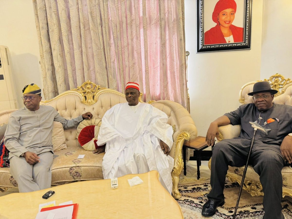  Kano Agog as Obi Makinde Dickson Join Kwankwaso for Eid in Kano