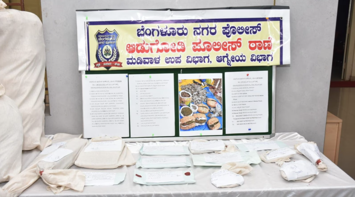 Indian Police arrest Nigerian 10 others in drug crackdown