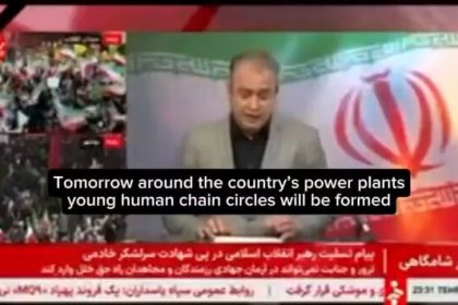 US Iran war Iranian leader asks youth athletes and students to form a chain of human shield around power plants over Trumps threats