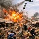 AI Generated Air Strike Image