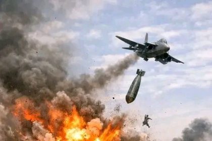 AI Generated Air Strike Image