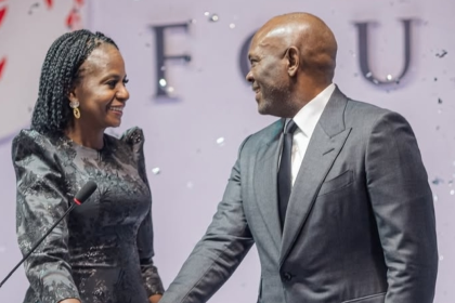 Tony Elumelu and wife Dr Awele Vivian Elumelu