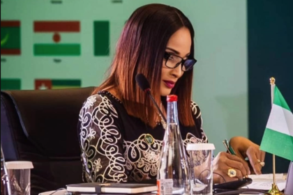 The Minister of Foreign Affairs, Bianca Odumegwu-Ojukwu