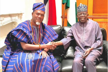 Reno Omokiri and President Bola Ahmed Tinubu Source: Instagram @Reno