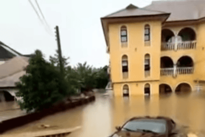 Uyo residents Flooding