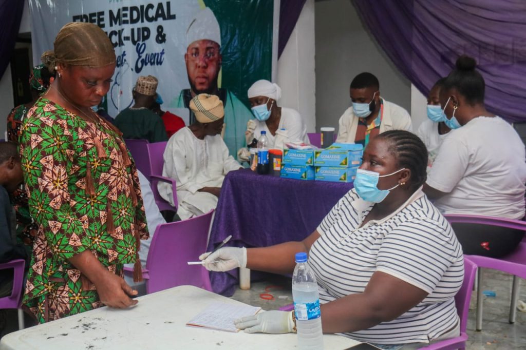 Over 1500 people benefit as Omooba Boluwatife Adeyanju, Olota Palace hold free medical outreach in Otta 3 IMG 6448