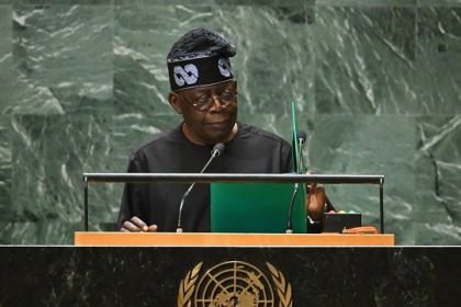 Nigerian President Bola Ahmed Tinubu addresses the 78th United Nations General Assembly at UN headquarters in New York City 1 1