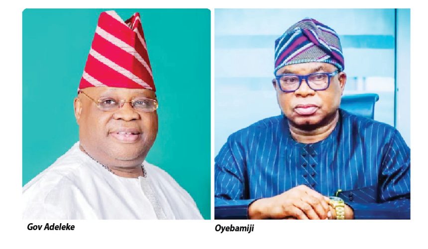 Governor Adeleke and Oyebamji
