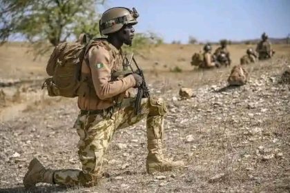 Troops in Adamawa